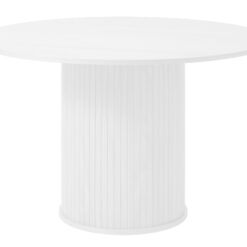 Angelique Spisebord 120 cm Rundt - Hvid