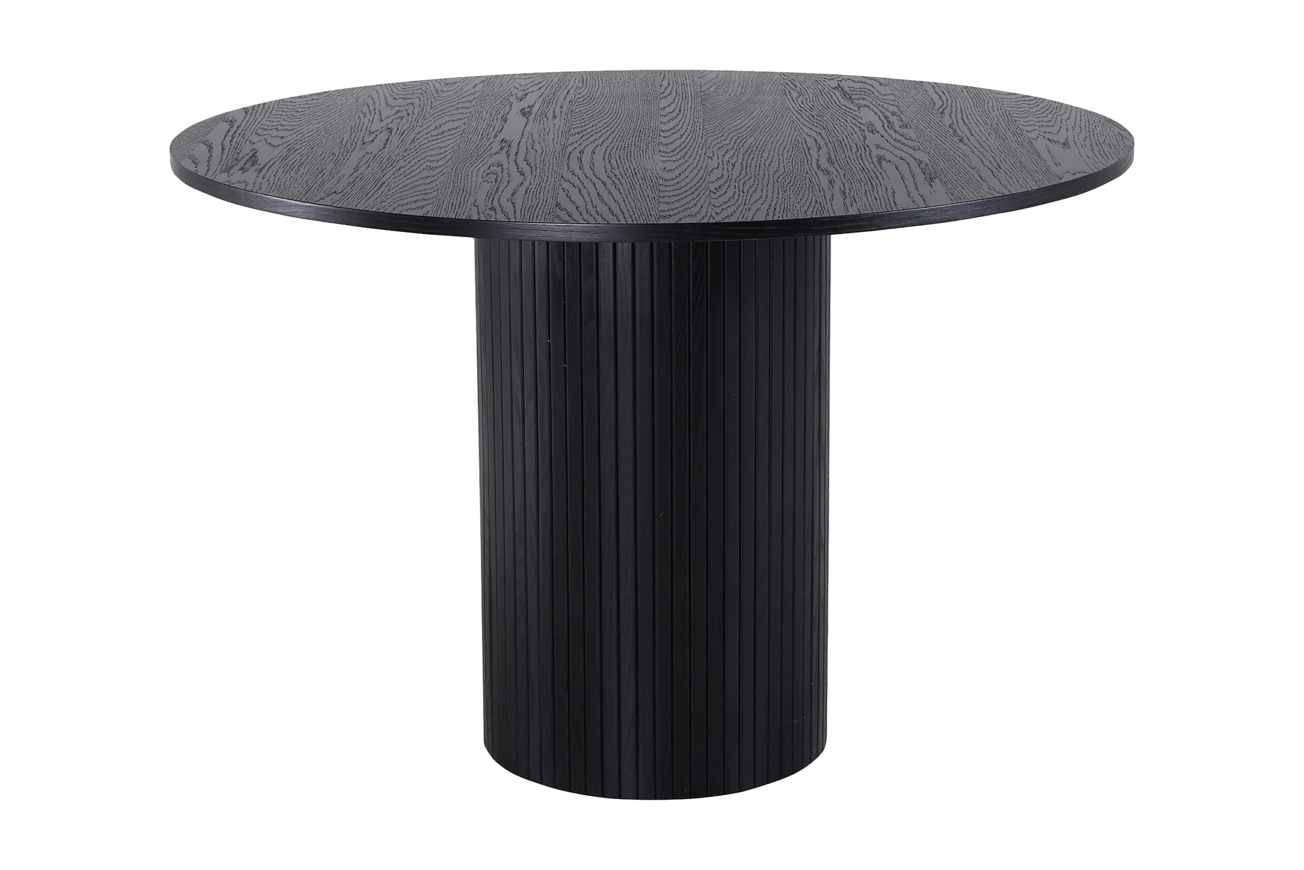 Bianca Spisebord 110 cm Rundt - Sort