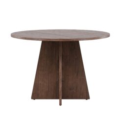 Bootcut Rundt Lille Spisebord Valnød 110 cm - Venture Home