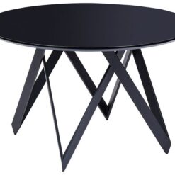 Gunden Spisebord 120 cm Rund - Sort