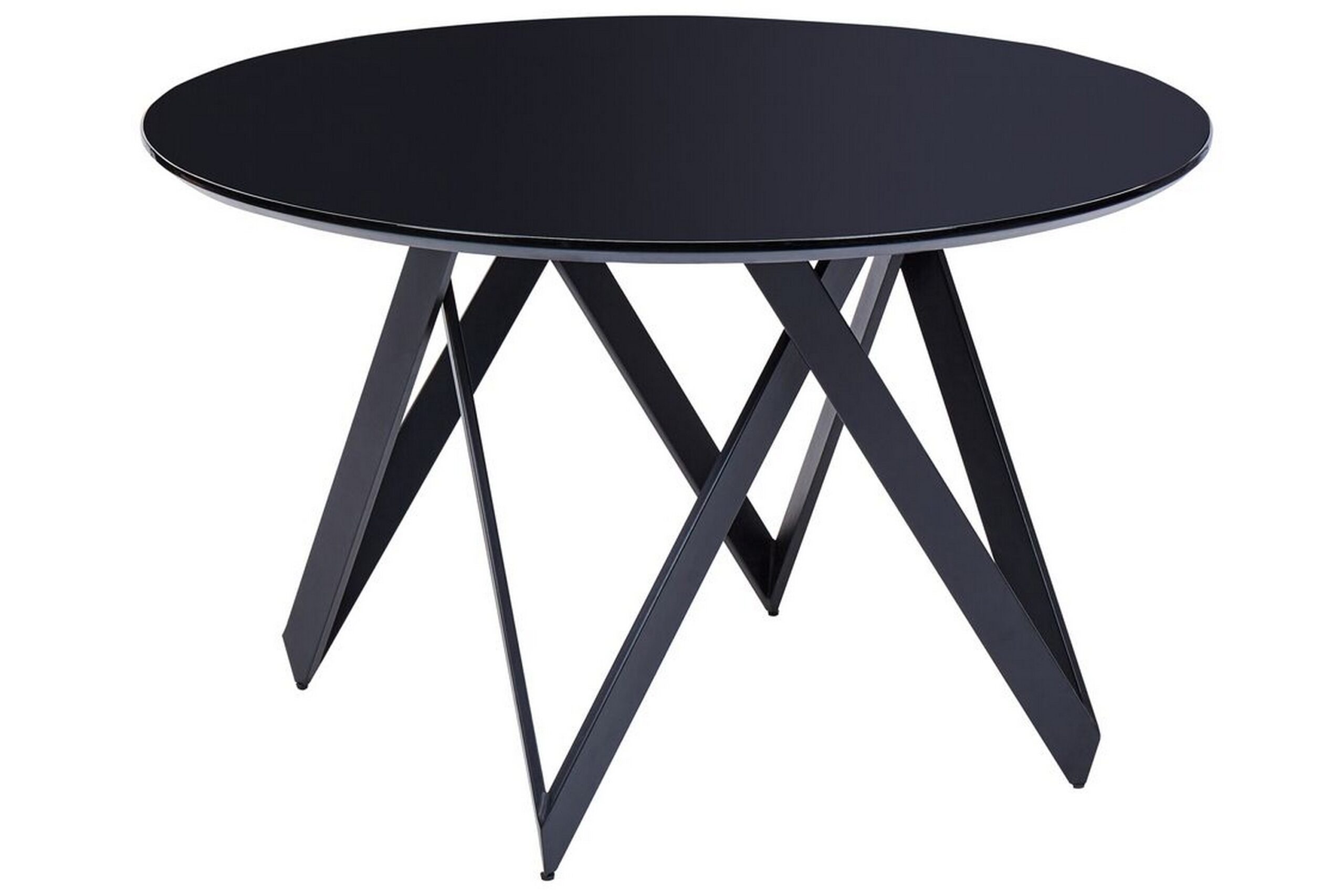 Gunden Spisebord 120 cm Rund - Sort