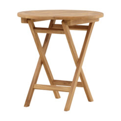 Kenya Cafébord Ø70 cm - Beige