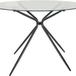 Kingsnorth Spisebord Rundt 110 cm - Sort