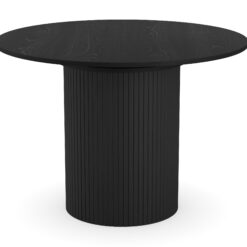 Kopparbo Spisebord Rundt 106-156 cm - Sort Træ