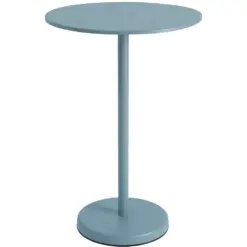 Muuto, Linear Steel Barbord Ø70 cm Pale Blue