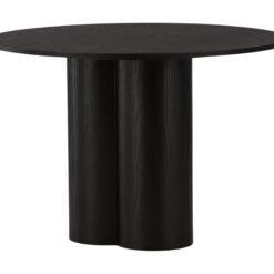 Olivia Spisebord 110 cm Rundt - Sort