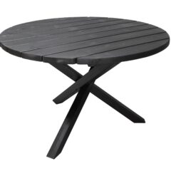 Scottsdale Spisebord Rundt 112 cm - Kaffesort