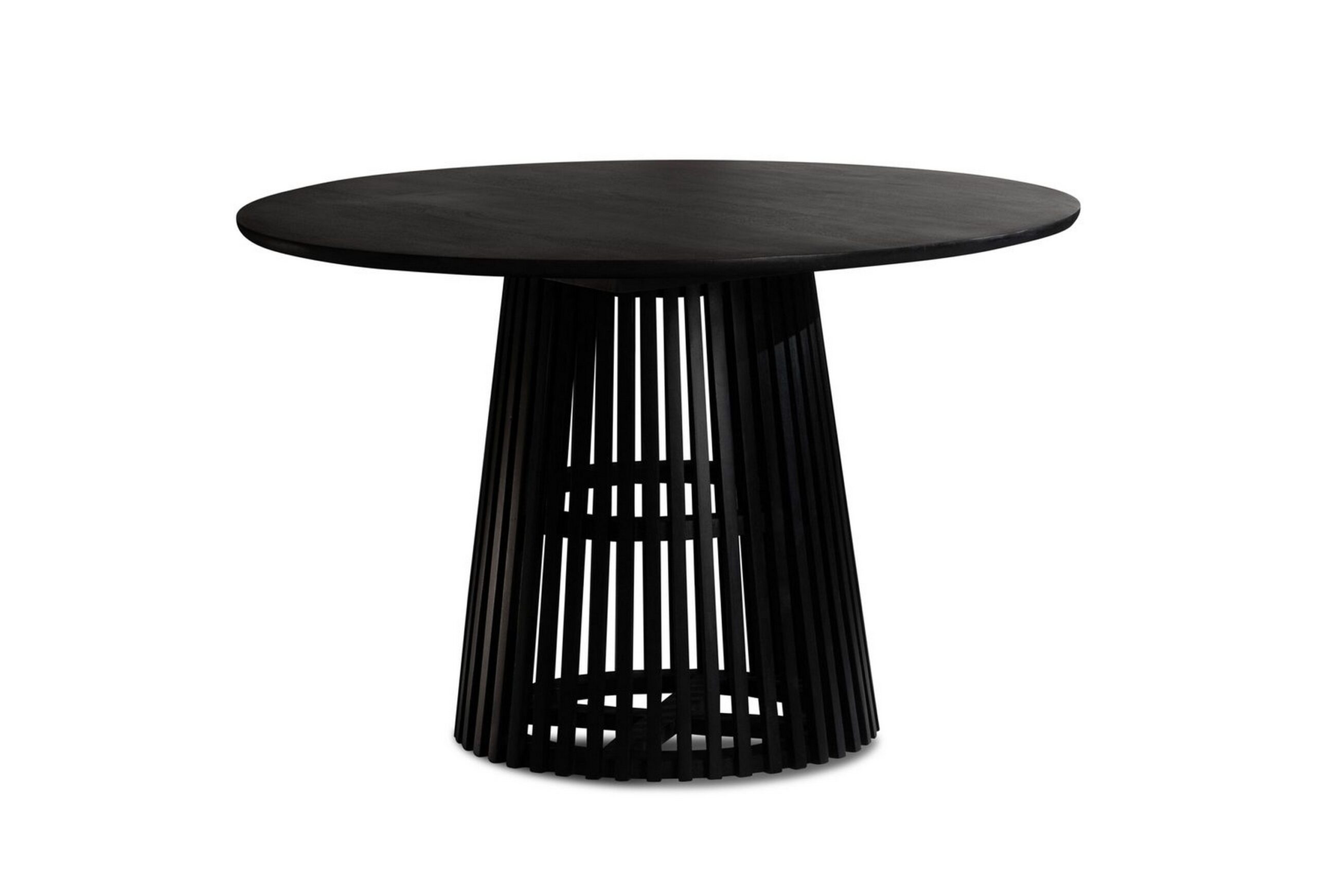 Spisebord Wohnling Rund 120 cm massivt træ loftstil -