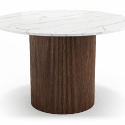 Uppveda Spisebord 120 cm Rundt - Brun