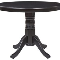 Cinnamon Spisebord 100x76 cm Rund - Sort