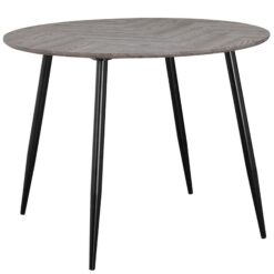 Monza Spisebord Rundt 100 cm - Hvid