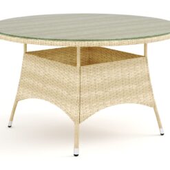 Thor bord til udendørsbrug rundt 140 cm - Beige