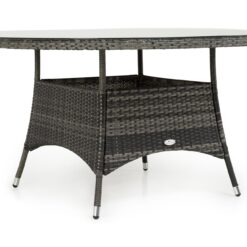 Thor spisebord 140 cm rundt - Grå