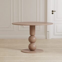 Boule rundt spisebord 110 cm - Beige