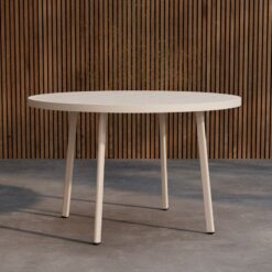 Giardini rundt spisebord 120 cm udendørs - Beige