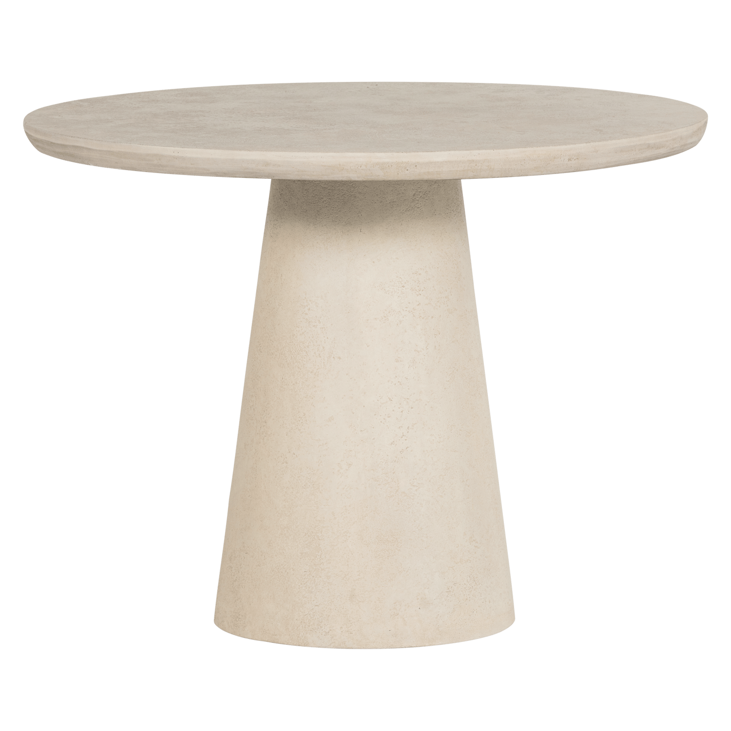 Rundt bord Kevon 100 cm udendørs - Natur