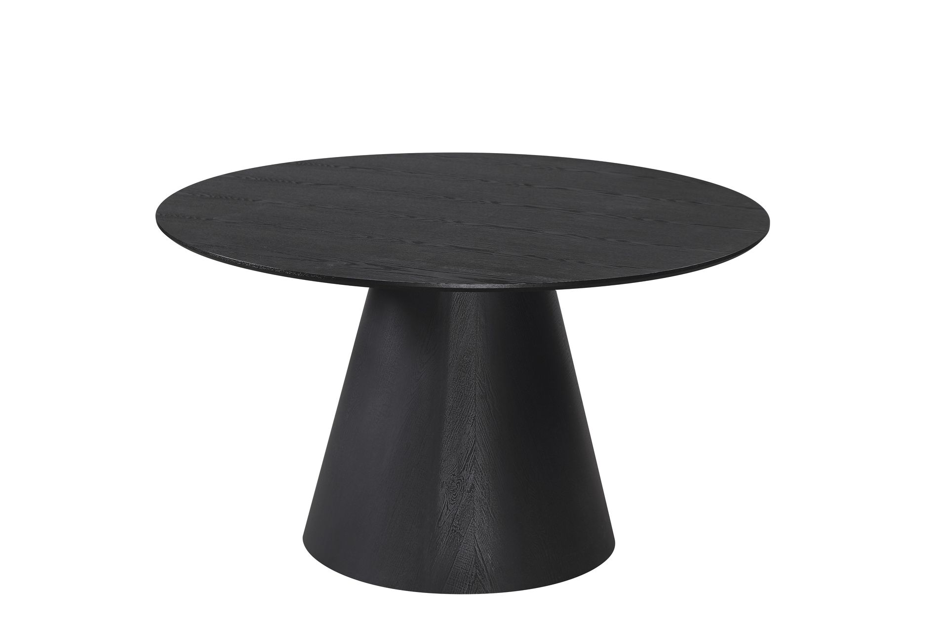 Siena Rundt Spisebord 130 cm - Sort