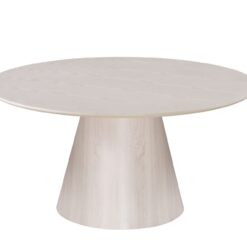 Siena Rundt Spisebord 150 cm - Hvidvasket