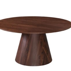 Siena Rundt Spisebord 150 cm - Valnød