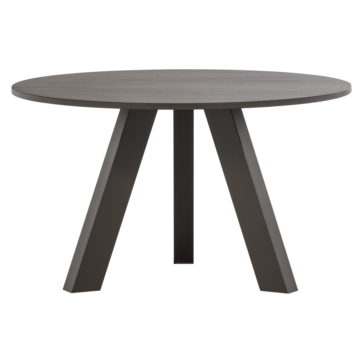 Spisebord Rhonda 129 cm rundt - Mellembrun