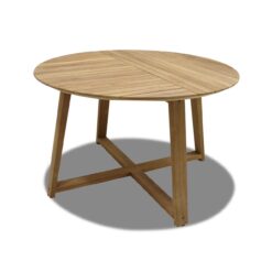 Agate Udendørsbord Rund Ø 120 cm - Træ