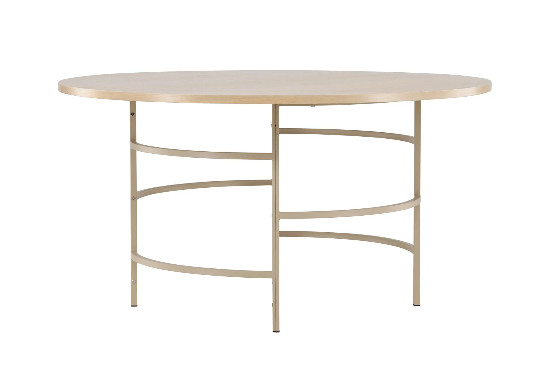 Copenhagen Spisebord 140 cm Rundt - Hvidvasket