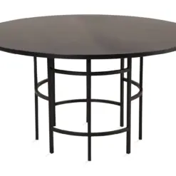 Copenhagen Spisebord Rundt 140 cm - Sort