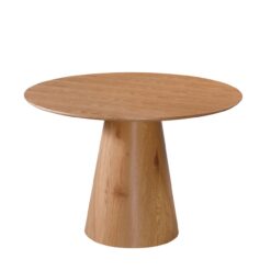 Siena Lille Spisebord Rundt 110 cm Finer - Eg