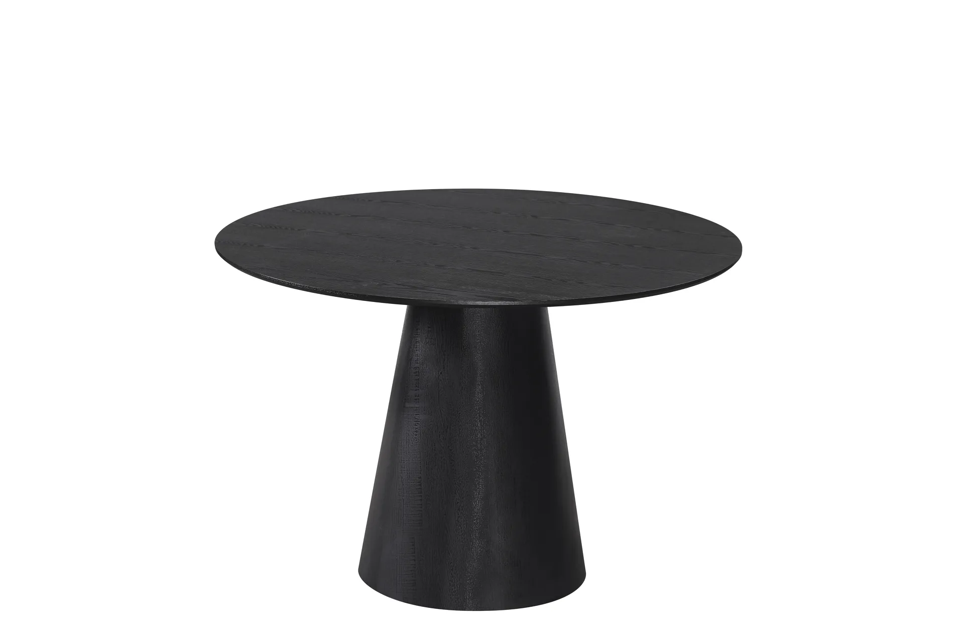 Siena Lille Spisebord Rundt 110 cm Finer - Sort