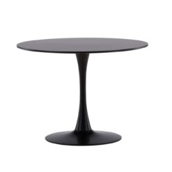 Spisebord Venture Home Glade spisebord 100x74 cm rundt Black -