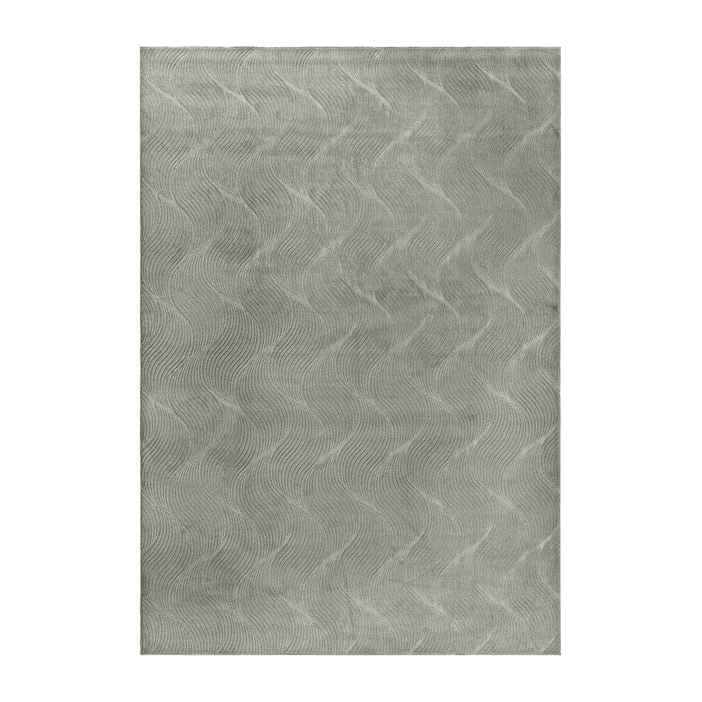 Vaskbart tæppe Castello Wave - Grøn